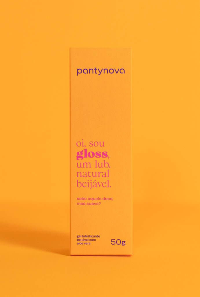 Lubrificante Íntimo Beijável - GLOSS 50ml Lub beijável - pantynova | Sex Shop Produtos Eróticos Online