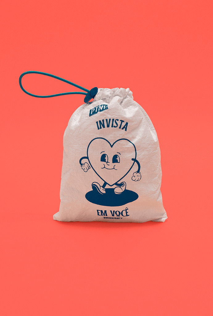 “INVISTA EM VOCÊ“ TOY-BAG EM TYVEK - pantynova | Sex Shop Produtos Eróticos Online